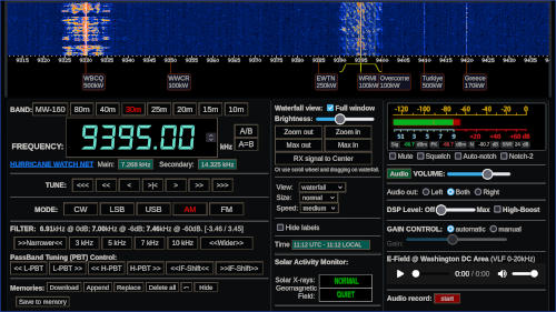 Brother stair on the NA5B WebSDR