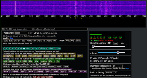 Northern Utah RX-888 WebSDR